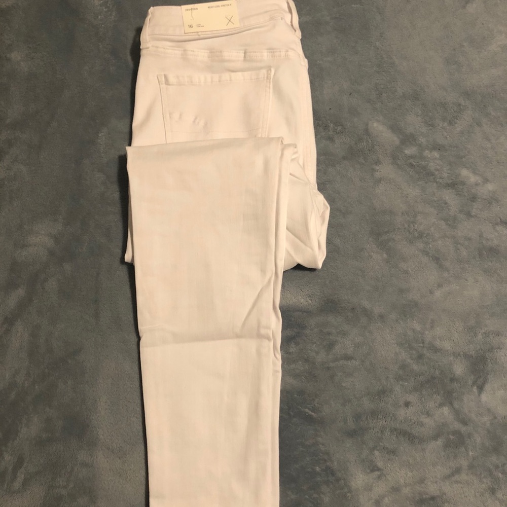 White jeans
